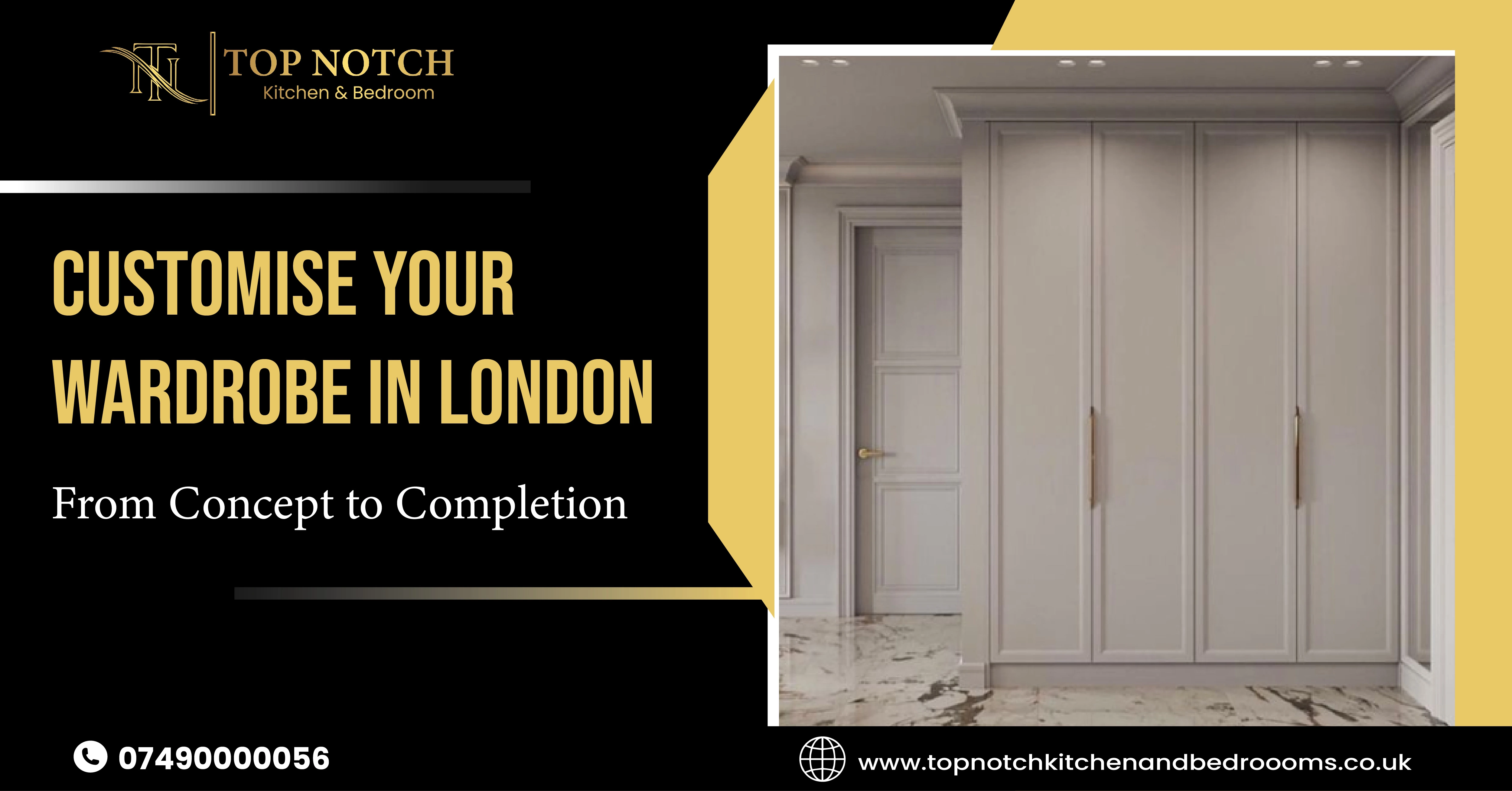 Customise Your Wardrobe in London: From Concept to Completion